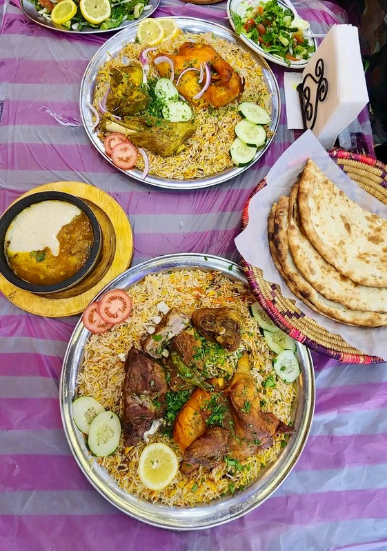 Rice Dish with Bread